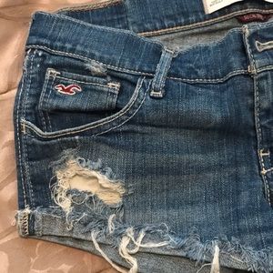 Hollister jean shorts